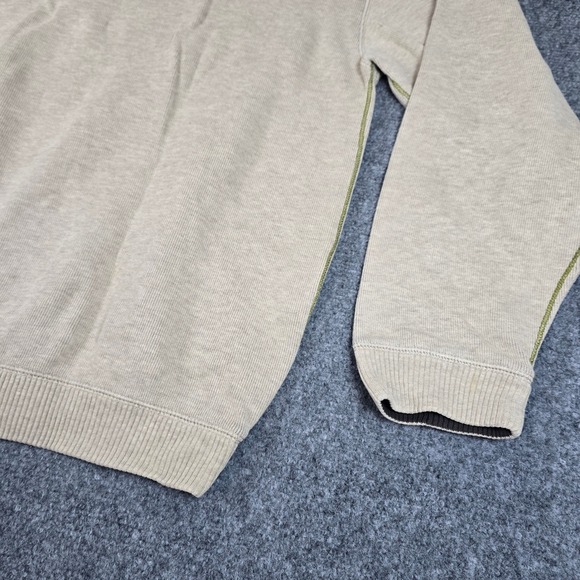 Tommy Bahama Men's Beige Cotton Pullover V Neck Sweater Size Medium - Picture 11 of 12